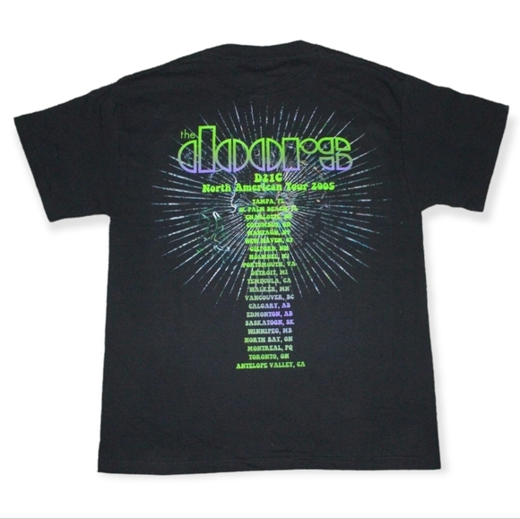The Doors Of 21 St Century 2005 Tour Band Graphic Tee Deadstock Size Med… - Picture 2 of 7